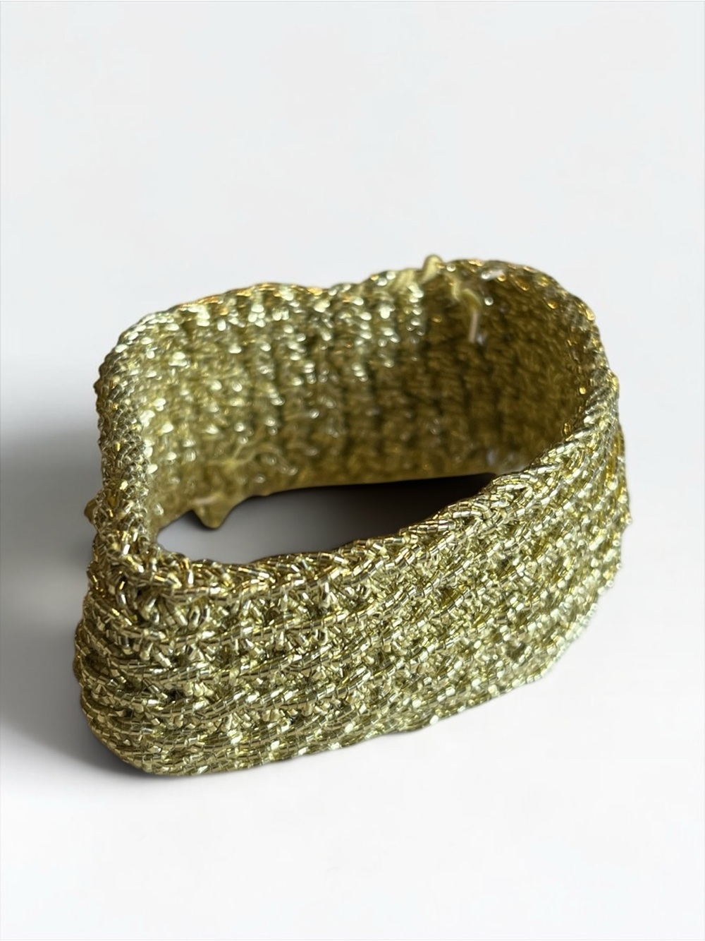 š5 for $20š Gold Tone Woven Wrap Stretch Cuff Bracelet CC X